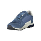 Blue Polyester Sneaker