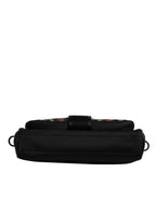 Multicolor Leopard Jacquard Crossbody Bag