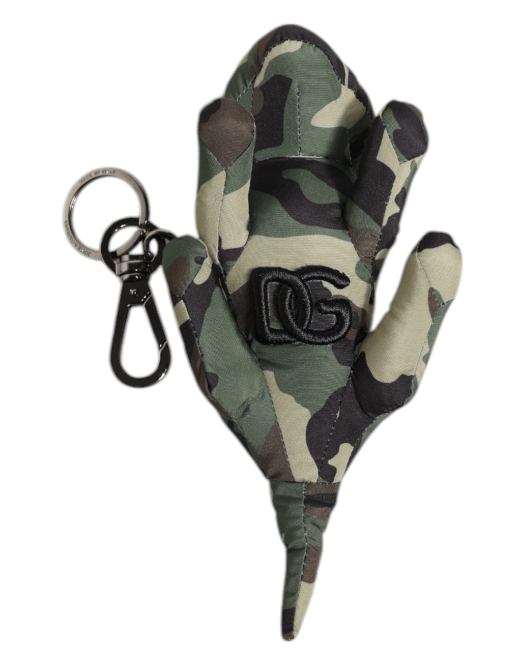 Multicolor Camouflage Animal Silhouette Keychain Keyring