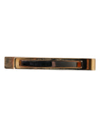 Multicolor Gold Tone Brass Tie Clip Bar