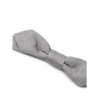 Gray Silk Bowtie