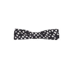Black Silk Bowtie
