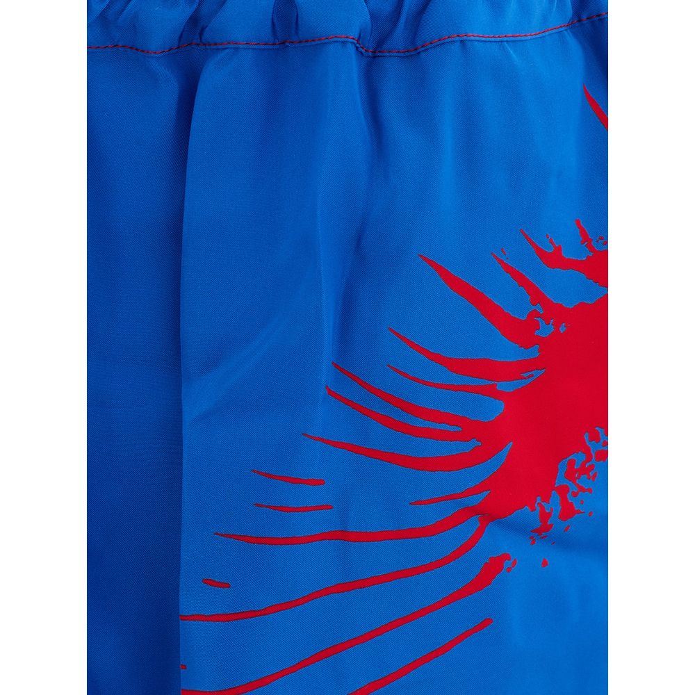 Multicolor Viscose Shorts