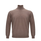 Brown Wool Turtleneck