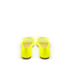 Yellow Mesh Ballet Flats