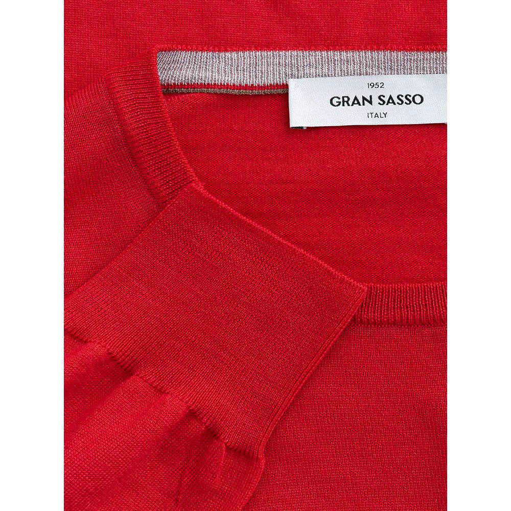Red Wool Sweatshirt