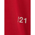 Red Cotton Sweatshirt