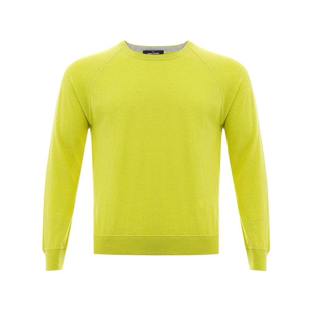 Yellow Cotton Sweatshirt