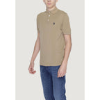 Beige Denim Shirt