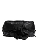 Black Gray Leopard DG Logo Belt Waist Fanny Pack Bag