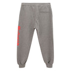 Gray Cotton Athletic Pants