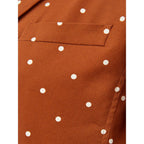 Brown Cotton Trench Coat