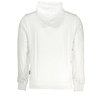 White Cotton Men's Hoodie
