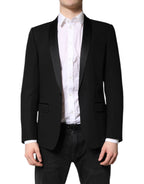 Black Single Breasted Men Coat MARTINI Blazer
