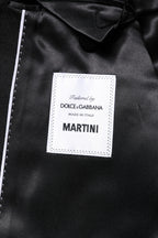 Black Single Breasted Men Coat MARTINI Blazer