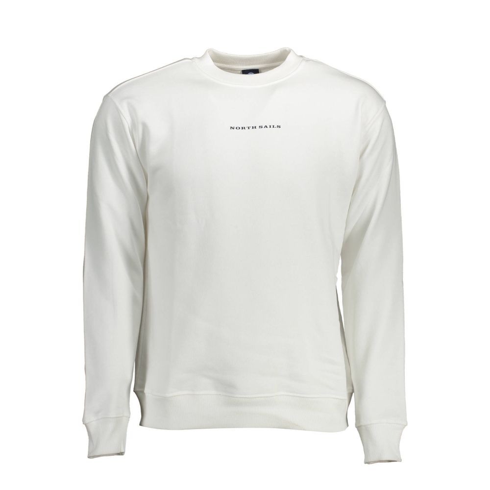 Bianco Cotton Men Sweatshirt