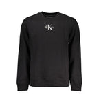 Black Cotton Men's Sweatshirt