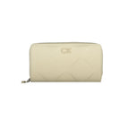 Beige Polyester Women Wallet