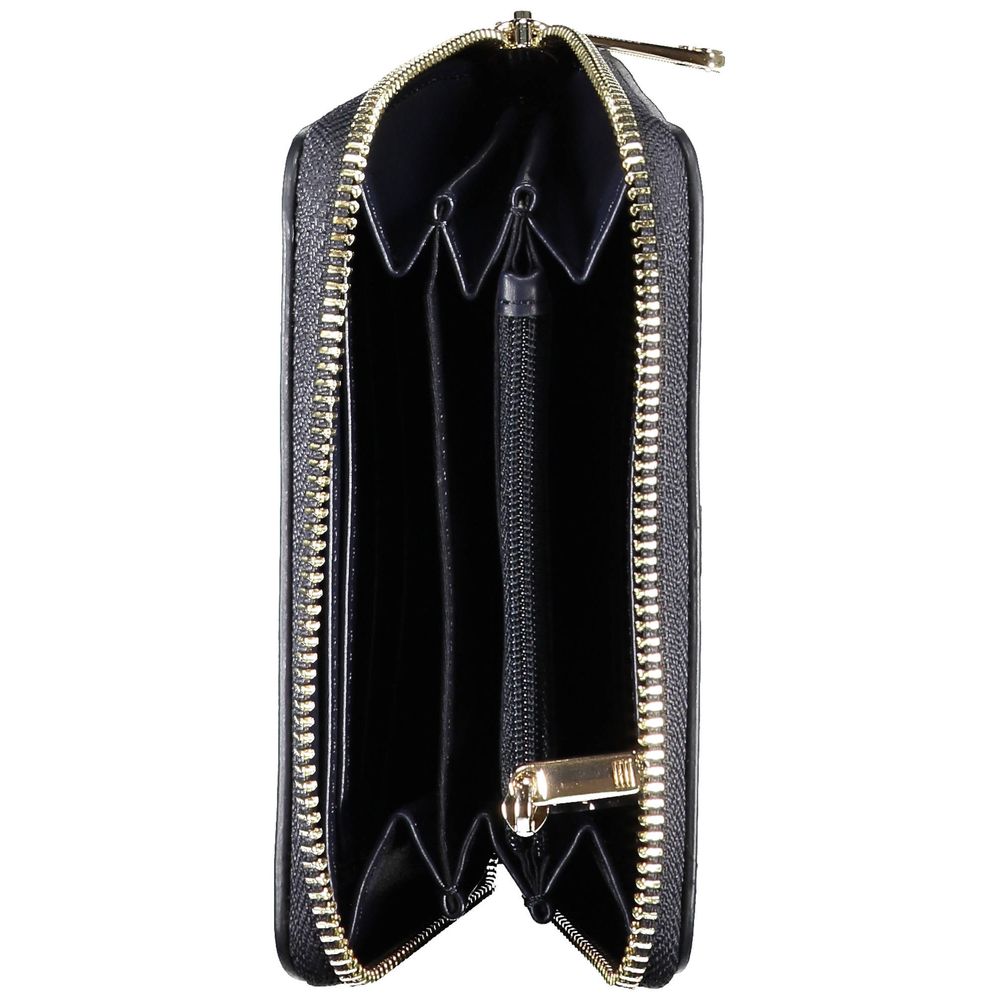 Blu Poliuretano Women Wallet