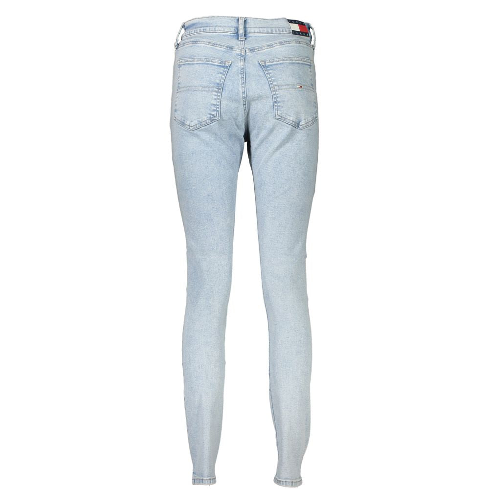 Azzurro Cotton Women Jeans