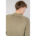 Green Cotton Sweatshirt