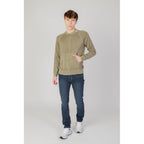 Green Cotton Sweatshirt