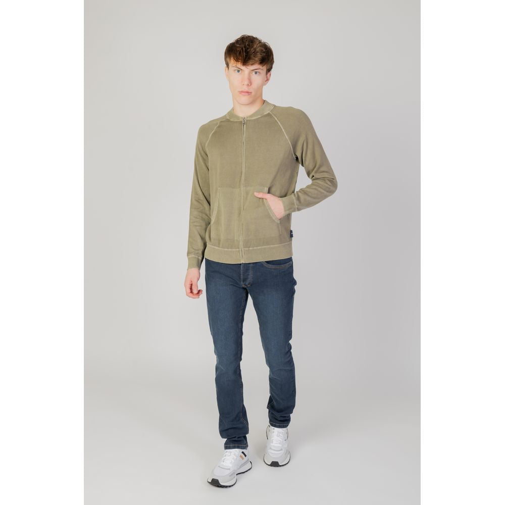 Green Cotton Sweatshirt