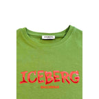 Green Cotton Men T-Shirt