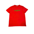 Red Cotton Men T-Shirt