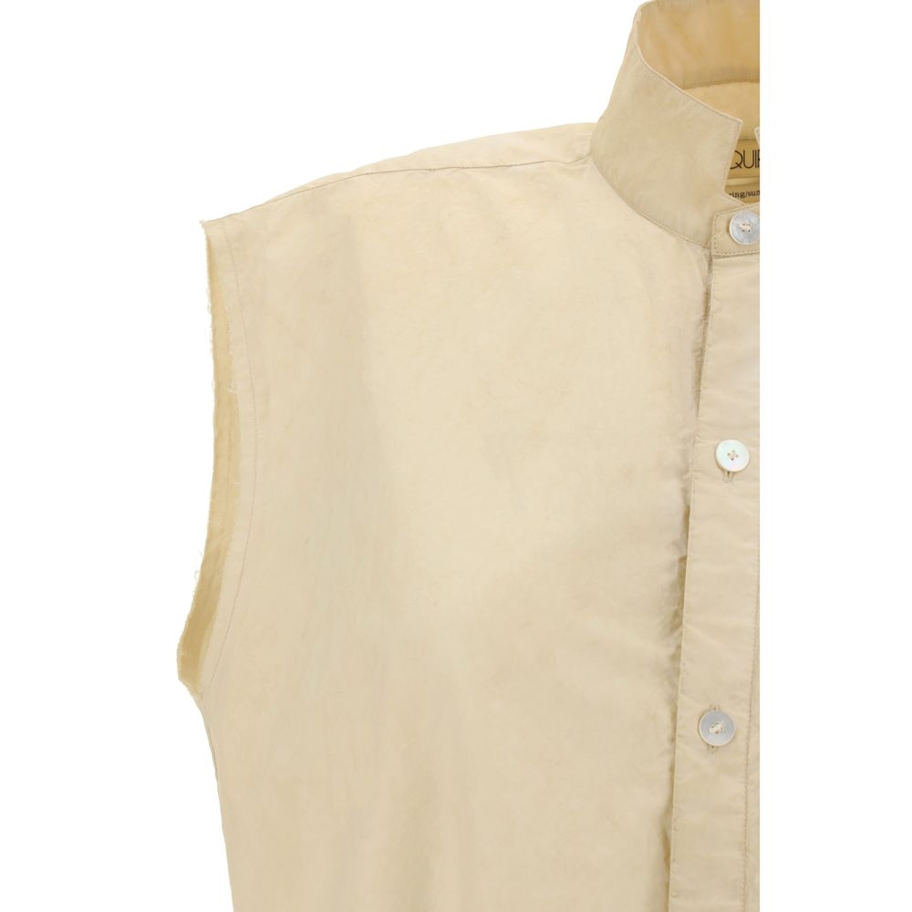 Beige Cotton Shirt