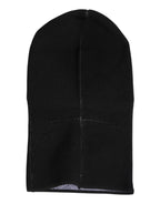 Black Cashmere Knitted Ski Mask Balaclava Hat