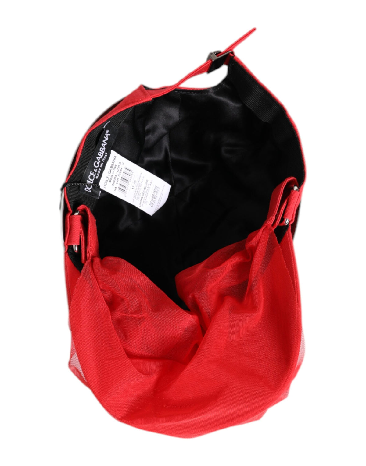 Red Cotton 6 Panels Women Baseball Cap