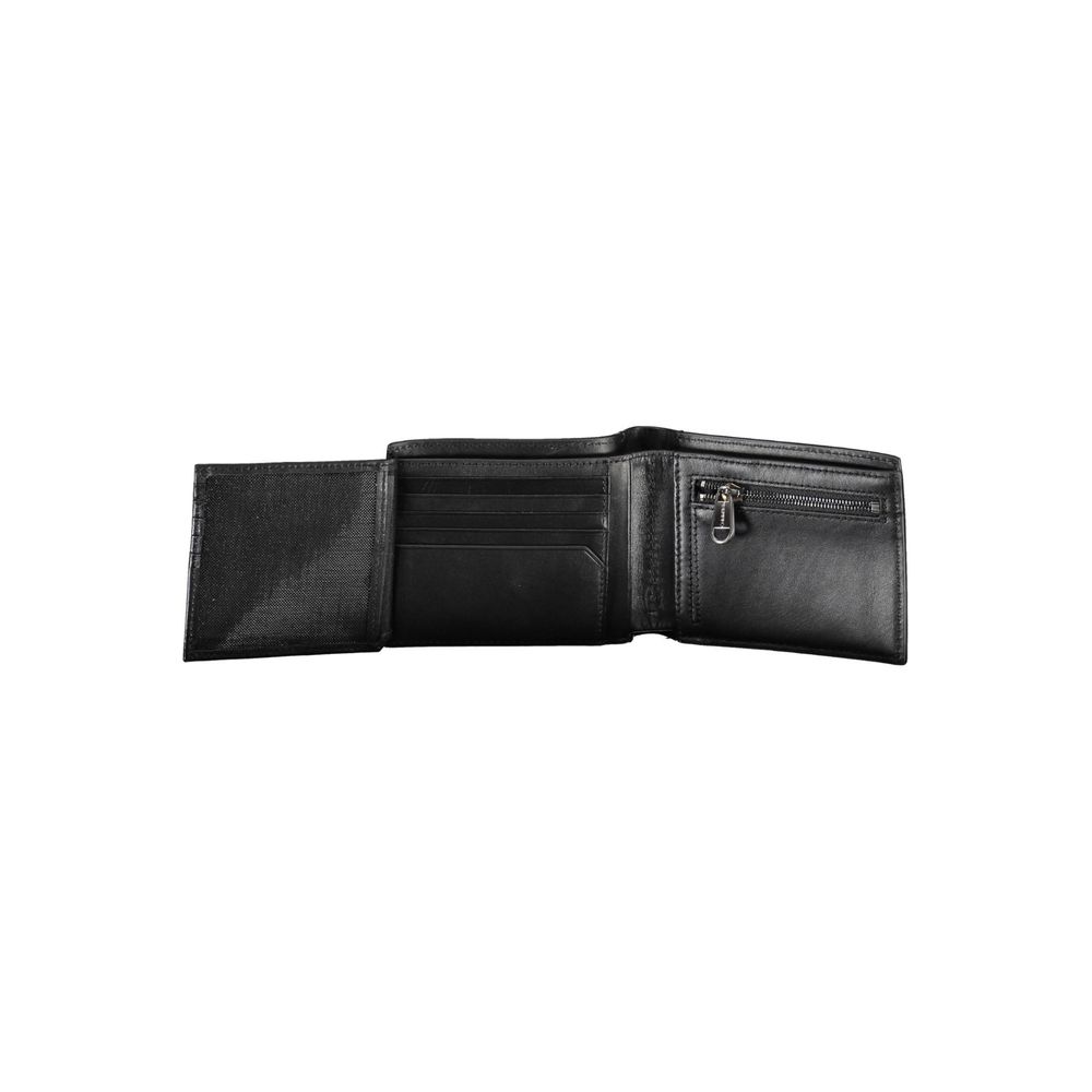 Black Eco-Leather Men Wallet