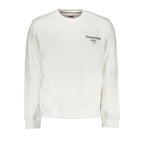 White Cotton Men's Sweatshirt