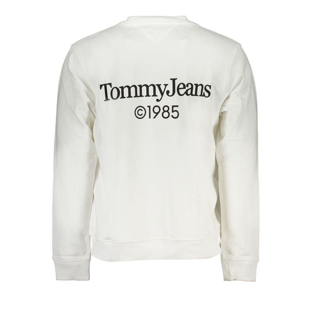 White Cotton Men's Sweatshirt