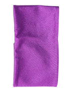 Purple Nylon Stretch Women Neck Warmer Scarf