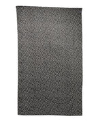 Black Polka Dots Polyester Wrap Shawl Scarf