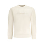 Beige Cotton Men's Sweatshirt