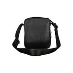 Black Polyester Men Shoulder Bag
