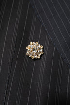 Multicolor Patchwork Jacket Coat Suit Blazer