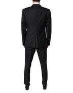 Black Double Breasted Formal 3 Piece Suit