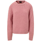 Pink Wool Sweatshirt