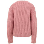 Pink Wool Sweatshirt
