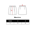 Black Cashmere Midi Skirt