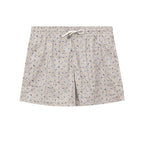 Beige Polyester Swim Shorts