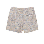 Beige Polyester Swim Shorts