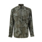 Green Lyocell Pattern Shirt
