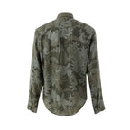 Green Lyocell Pattern Shirt