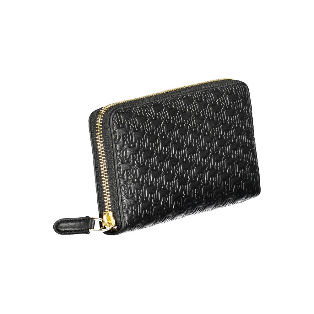 Black Leather Women Wallet