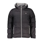 Black Polyamide Men Jacket